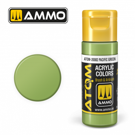 Ammo® Peinture acrylique ATOM Pacific Green
