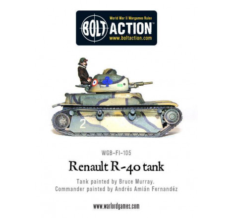 Bolt Action - French Renault R40