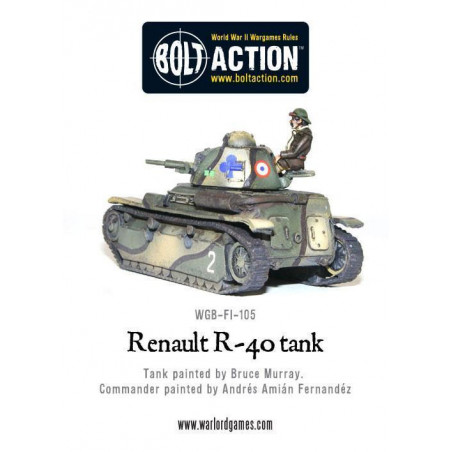 Bolt Action - French Renault R40