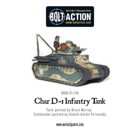 Bolt Action - French D-1 Infantry Tank
