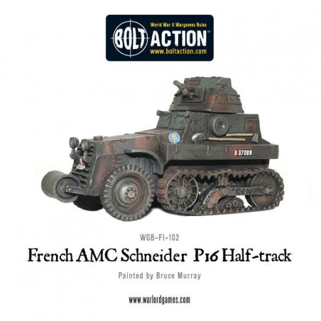 Bolt Action - French - AMC Schneider P16 Half-track WGB-FI-102