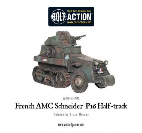 Bolt Action - French - AMC Schneider P16 Half-track