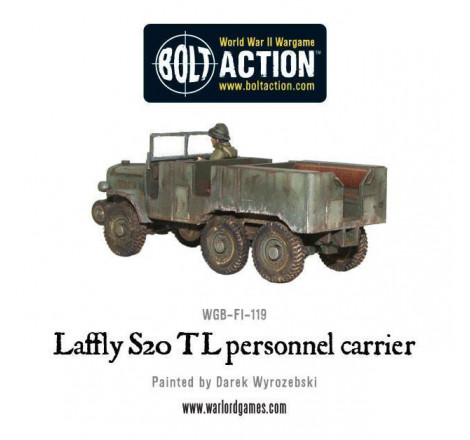 Bolt Action - French - Laffly S20 TL Personnel Carrier