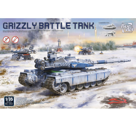 Border® Maquette militaire char Grizzly Battle Tank 1:35 référence BMBC002