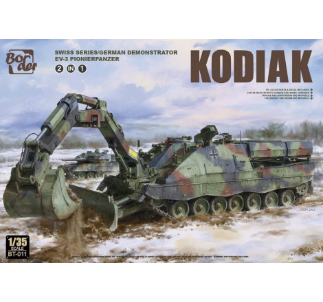 Border® Maquette militaire char Kodiak Swiss series / German demonstrator AEV-3 Pionierpanzer 1:35 référence BMBT011