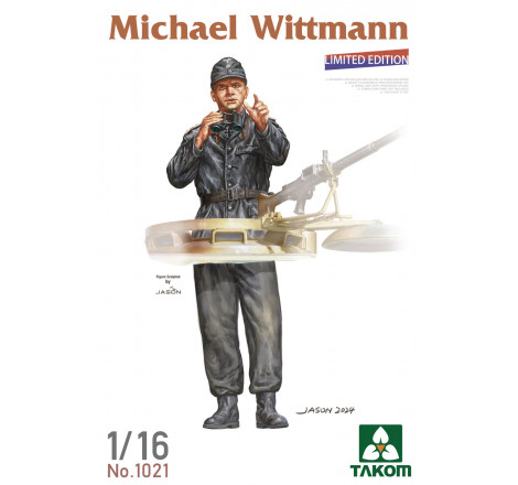 Takom® Figurine Michael Wittmann (édition limité) 1:16 référence TAKOM 1021.