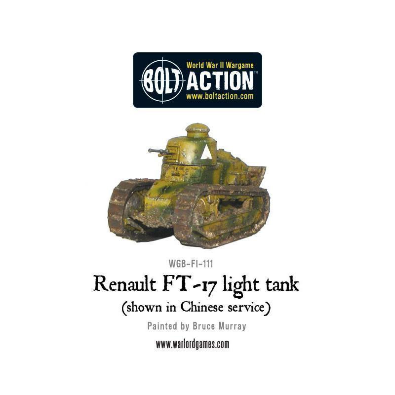 Bolt Action - French - Renault FT-17 Light Tank