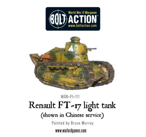 Bolt Action - French - Renault FT-17 Light Tank