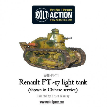 Bolt Action - French - Renault FT-17 Light Tank