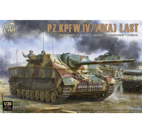 Border® Maquette militaire char Jagdpanzer IV L/70(A) (production tardive) 1:35 référence BT-026.