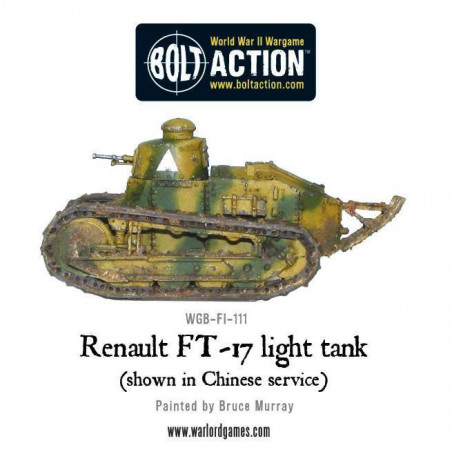 Bolt Action - French - Renault FT-17 Light Tank