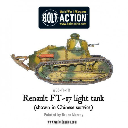 Bolt Action - French - Renault FT-17 Light Tank
