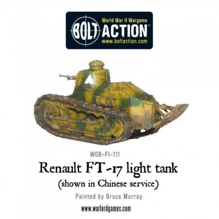 Bolt Action - French - Renault FT-17 Light Tank