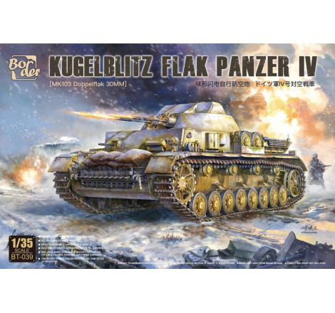 Border® Maquette militaire char Kubelblitz Flak Panzer IV 1:35 référence BT-039.