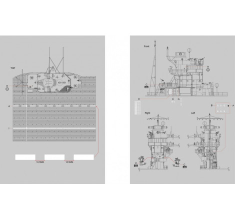 Border® Maquette militaire Bateau porte avion Japonais Akagi (Pearl Harbor) 1:35 référence BS-002.