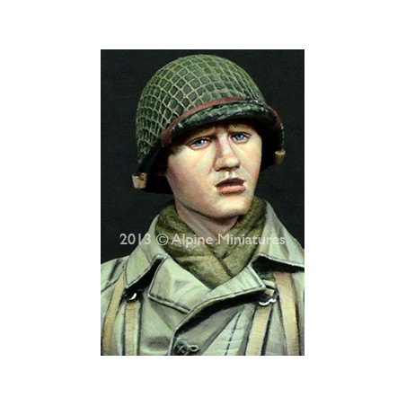 Alpine Miniatures® Set de 4 têtes soldats alliés WW2 1:16 référence H6006