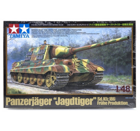 Tamiya® Maquette militaire char Panzerjäger "Jagdtiger" (début de production) 1:48 référence 32569.