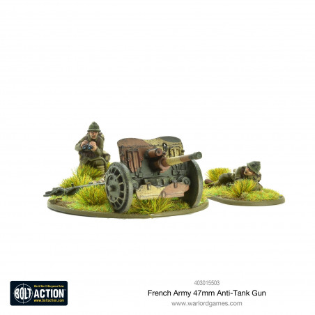 Bolt Action - French - 47mm Medium Anti-Tank Gun