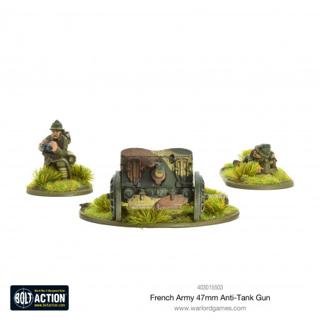 Bolt Action - French - 47mm Medium Anti-Tank Gun