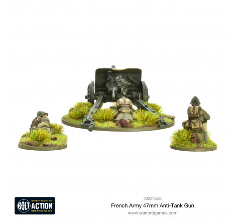 Bolt Action - French - 47mm Medium Anti-Tank Gun