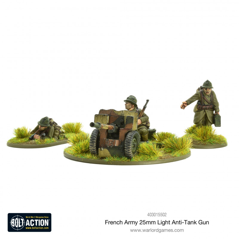 Bolt Action - French -25mm Light Anti-Tank Gun