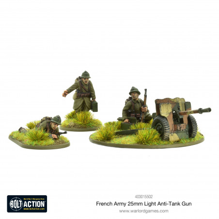 Bolt Action - French -25mm Light Anti-Tank Gun