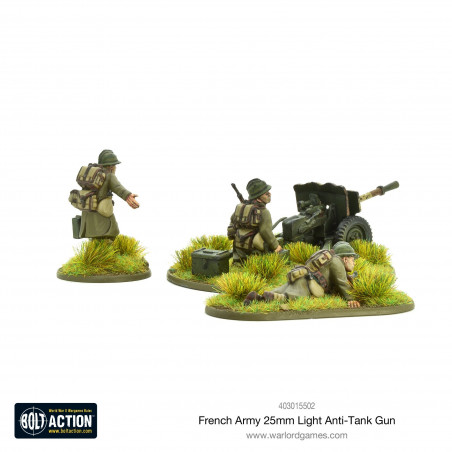 Bolt Action - French -25mm Light Anti-Tank Gun