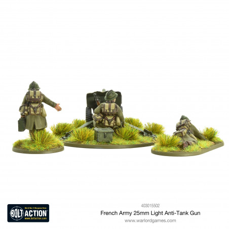 Bolt Action - French -25mm Light Anti-Tank Gun