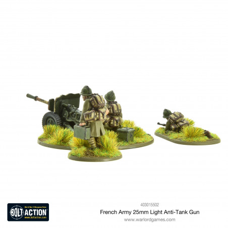 Bolt Action - French -25mm Light Anti-Tank Gun