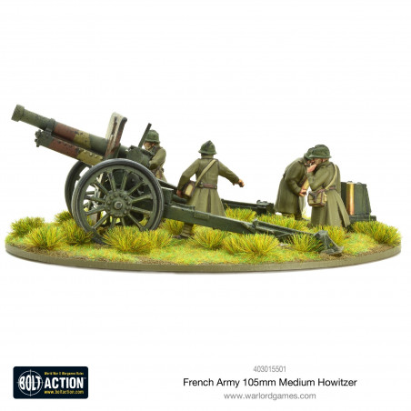 Bolt Action - French - 105mm Medium Howitzer