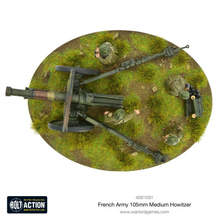 Bolt Action - French - 105mm Medium Howitzer