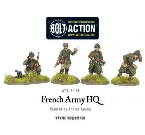 Bolt Action - French - Army HQ WGB-FI-34