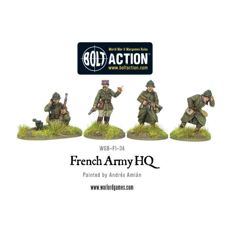 Bolt Action - French - Army HQ WGB-FI-34