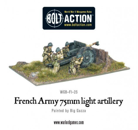 Bolt Action - French - 75mm Light Artillery