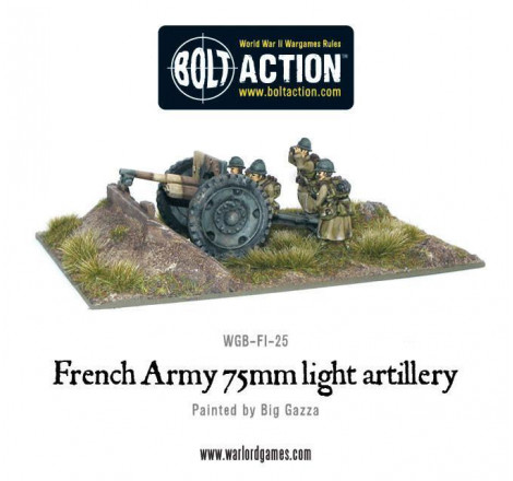 Bolt Action - French - 75mm Light Artillery