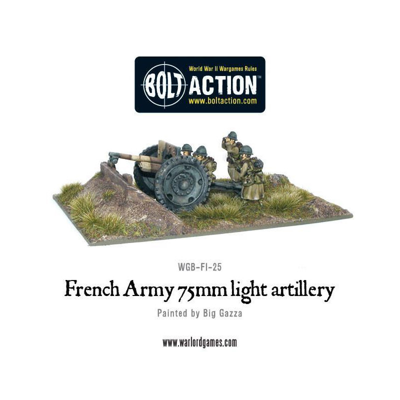 Bolt Action - French - 75mm Light Artillery