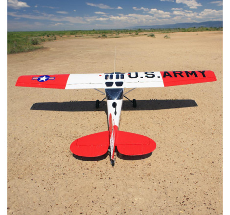 Seagull Models® Avion télécommandé Giant Scale CESSNA BIRD DOG « DeadEye » 70-125cc ARF référence S144385.