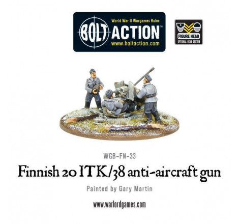 Bolt Action - Finnish ITK/38 Anti-Aircraft Gun (finlandais) référence WGB-FN-33