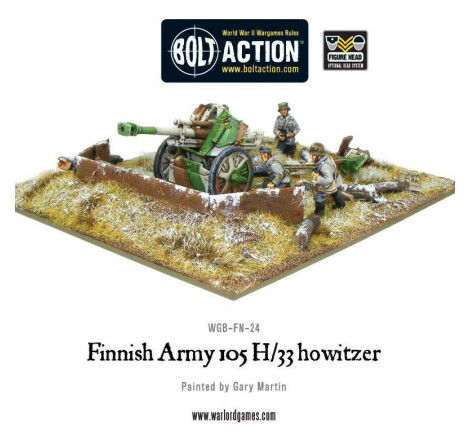 Bolt Action - Finnish 105 H/33 Howitze (finlandais) référence WGB-FN-24