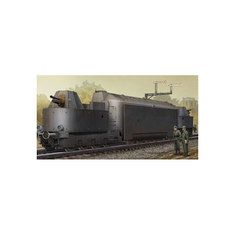 Trumpeter® Maquette militaire train blindé Panzertriebwagen Nr.16 1:35 référence 0223.