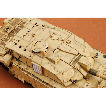 Trumpeter® Maquette militaire char Britannique Challenger II MBT (Op.Telic) Iraq 2003 1:35 référence 00323.