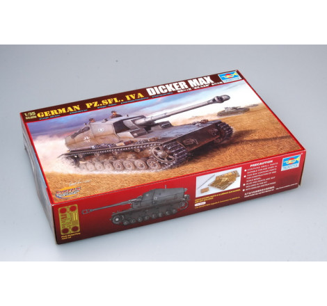 Trumpeter® Maquette militaire char Pz.Sfl. IVa Dicker Max 1:35 référence 00348.