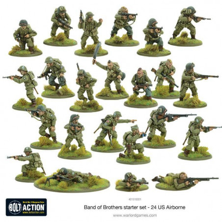 Warlord Games® Bolt Action Starter Set Band of Brothers référence 401520001.