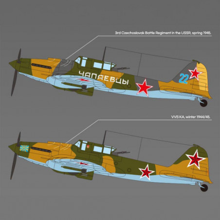 Academy® Maquette d'avion IL-2m3 « Berlin 1945 » 1:48 référence 12357.
