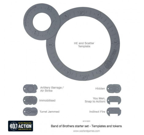Warlord Games® Bolt Action Starter Set Band of Brothers référence 401520001.
