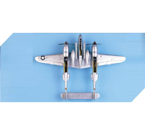 Academy® Maquette d'avion P-38 E/J/L Lightning 1:48 référence 12282.