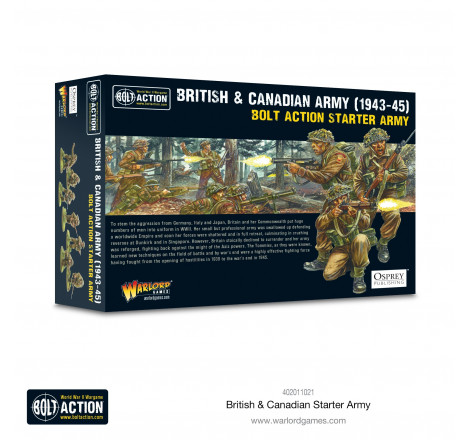 Bolt Action - British & Canadian Army (1943-45) Starter Army