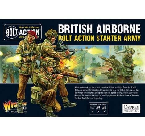 Warlord Games® Bolt Action British Airborne Starter Army 1:56