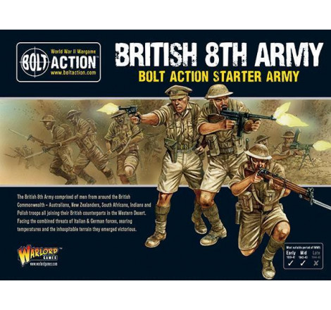 Bolt Action - British 8th Army Starter Army