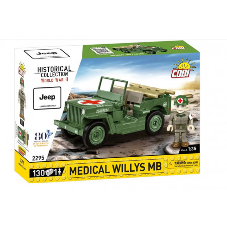 Cobi® Jeep WILLYS MB médical référence 2295